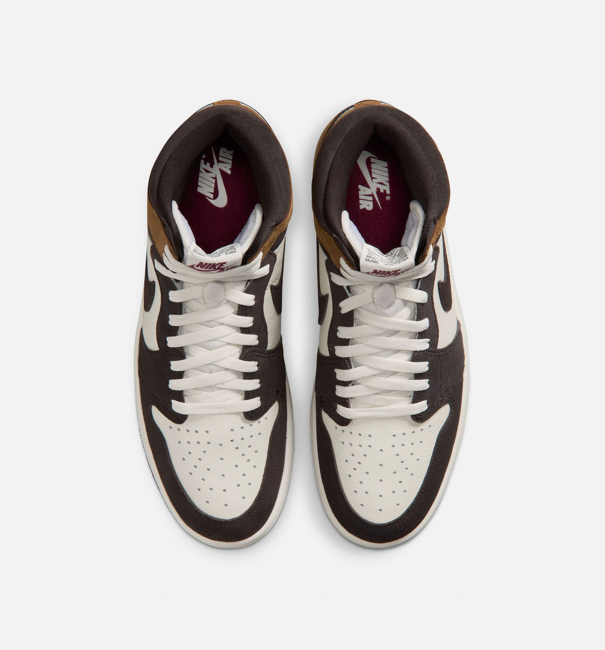 Air Jordan 1 Retro High OG Love Letter 男款生活方式鞋 - Shadow Brown/Team Red/Light British Tan