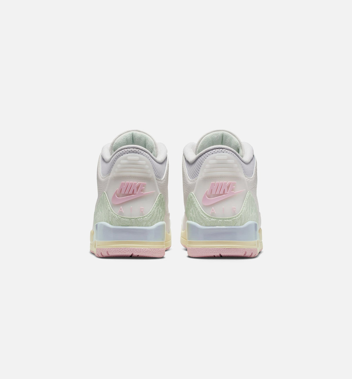Air Jordan 3 Retro Sail And Jade Aura 男款生活方式鞋 - Sail/Jade Aura/Aura/Iced Carmine