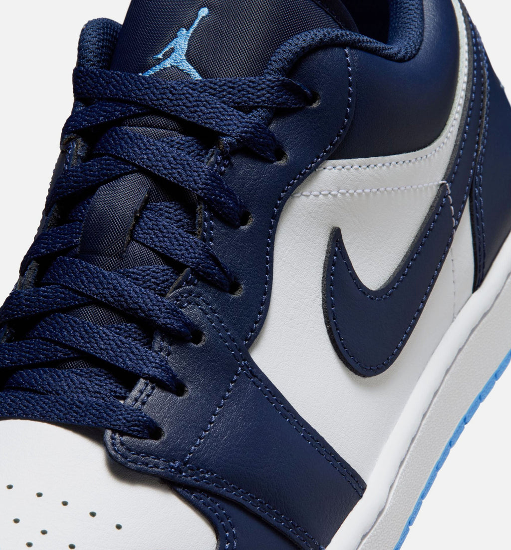 Air Jordan 1 Low 男款生活方式鞋 - Midnight Navy/University Blue/White