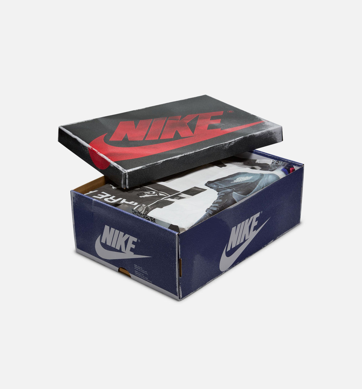 Air Jordan 1 Retro High OG Rare Air Deep Royal Blue 男款生活方式鞋 - White/Black/Deep Royal Blue
