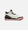 Air Jordan 3 Retro Sail And University Red 男款生活方式鞋 - Sail/Black/University Red/Pale Ivory