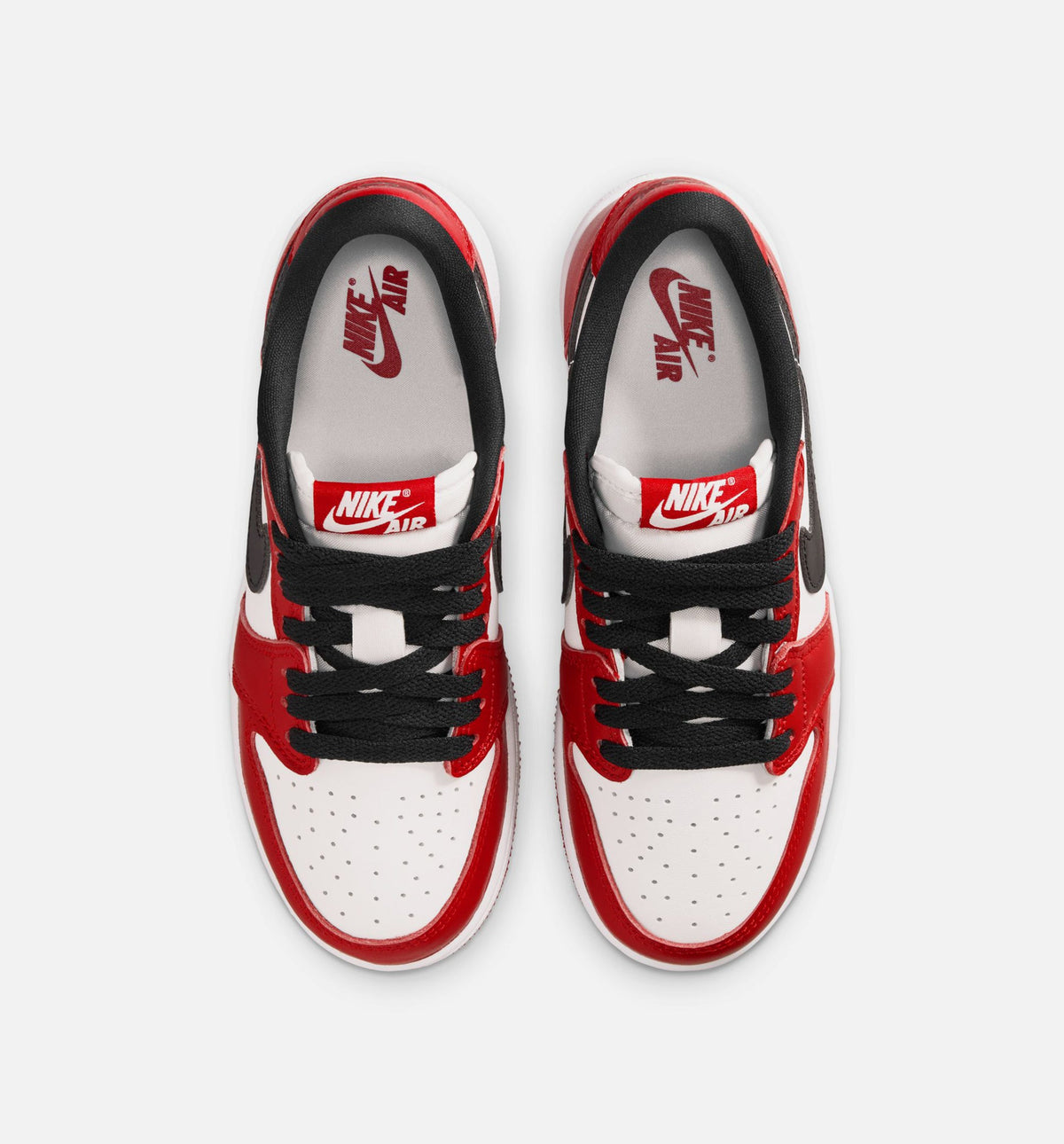 Air Jordan 1 Retro Low OG Chicago Grade School 生活方式鞋 - Varsity Red/Black/Summit White