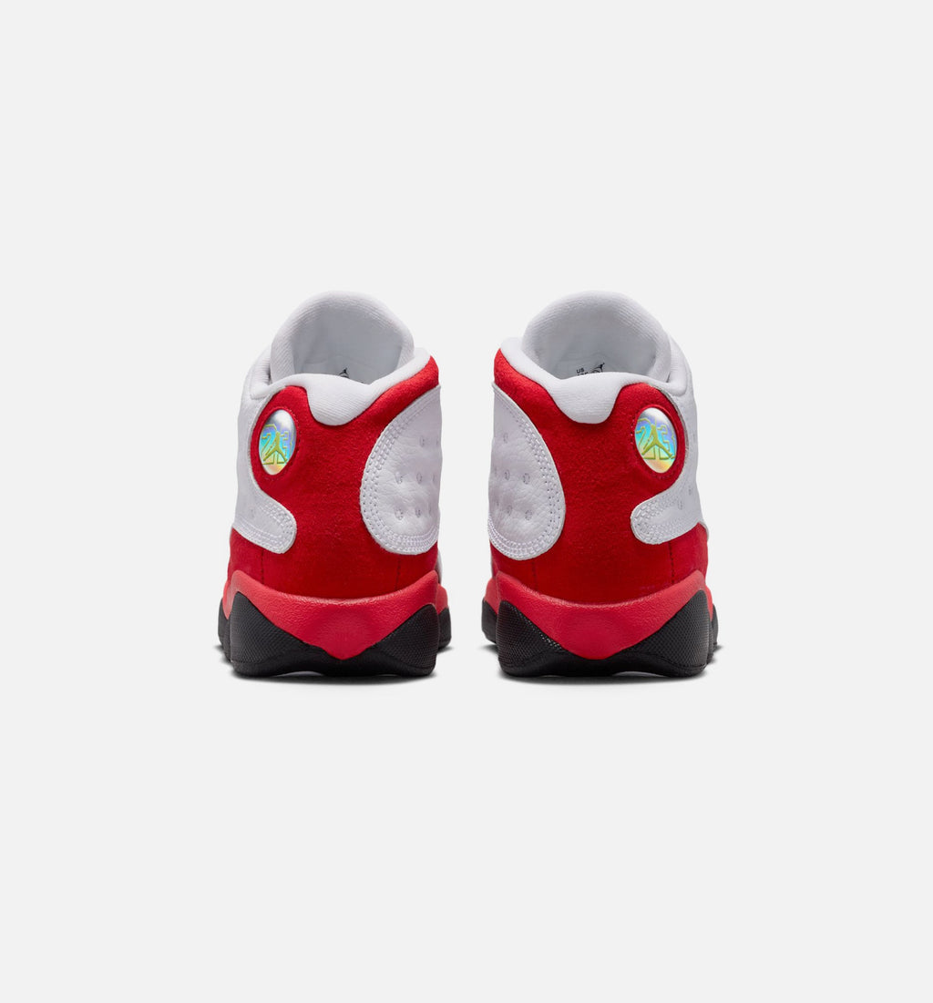 Air Jordan 13 Retro Preschool Shoes - White/Black/True Red
