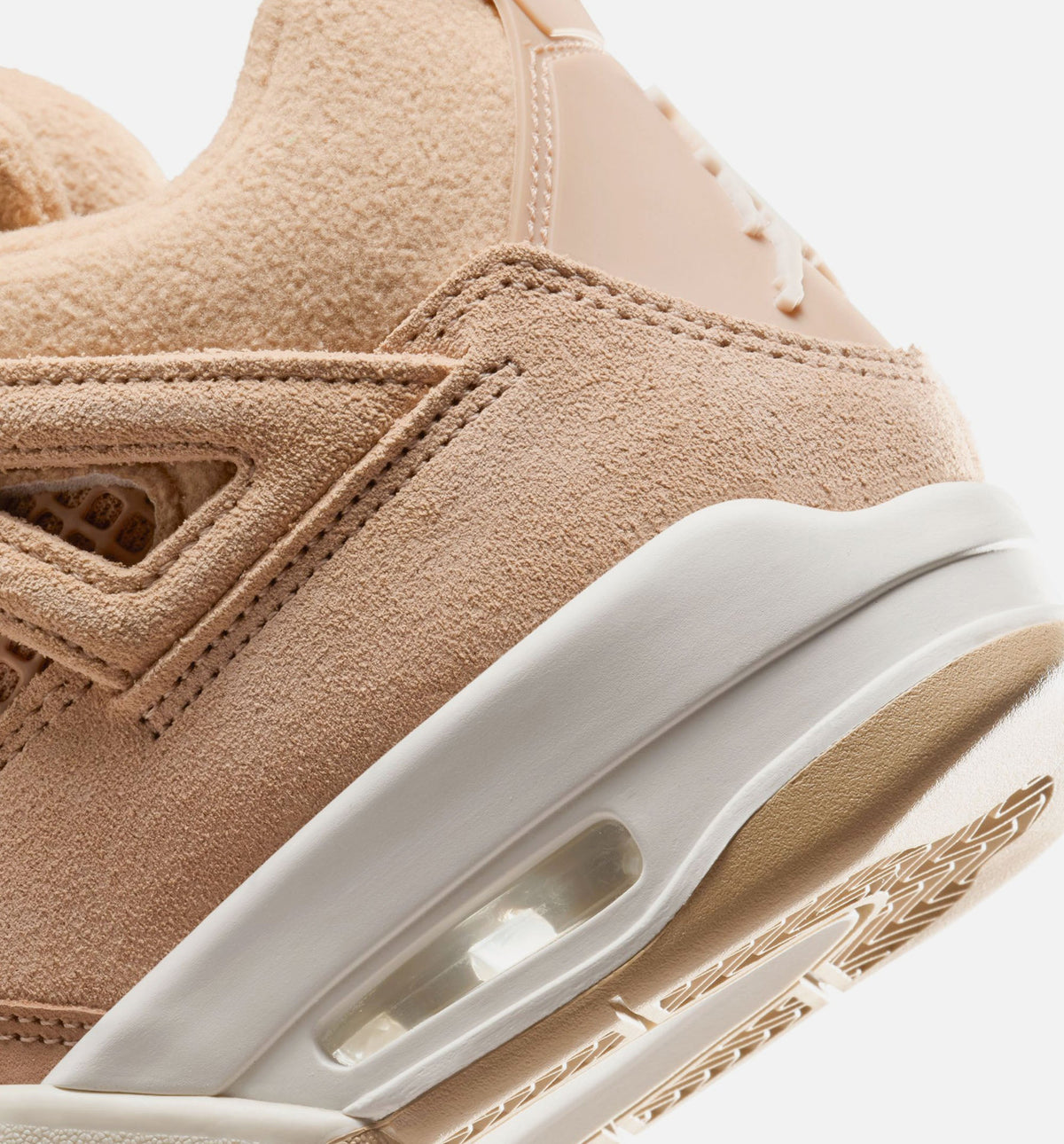 Air Jordan 4 Retro Cozy Girl 女款生活方式鞋 - Hemp/Light Orewood Brown