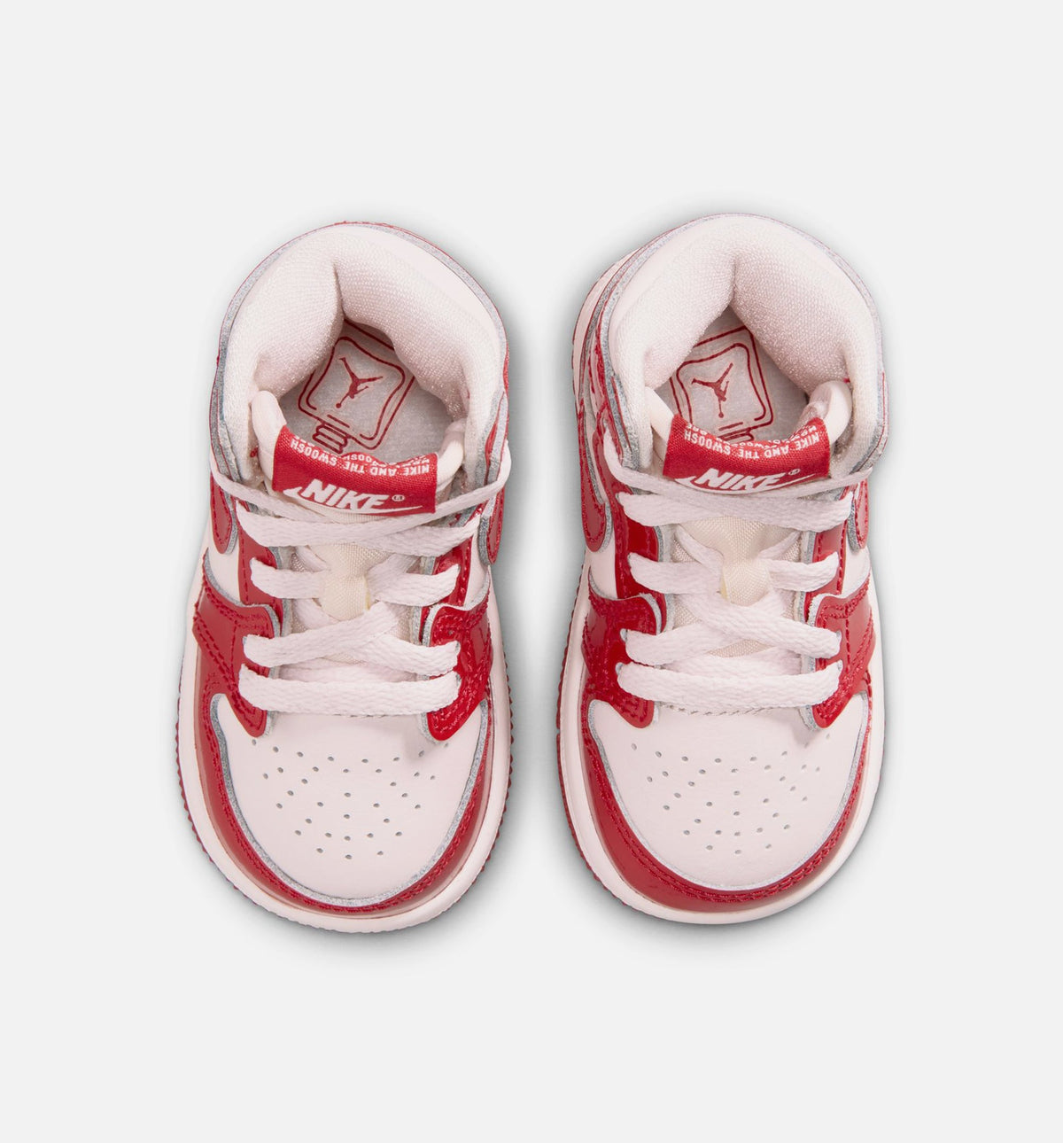 Air Jordan 1 Retro High OG Nails And Grails 婴幼尺码生活方式鞋 - University Red/Metallic Silver