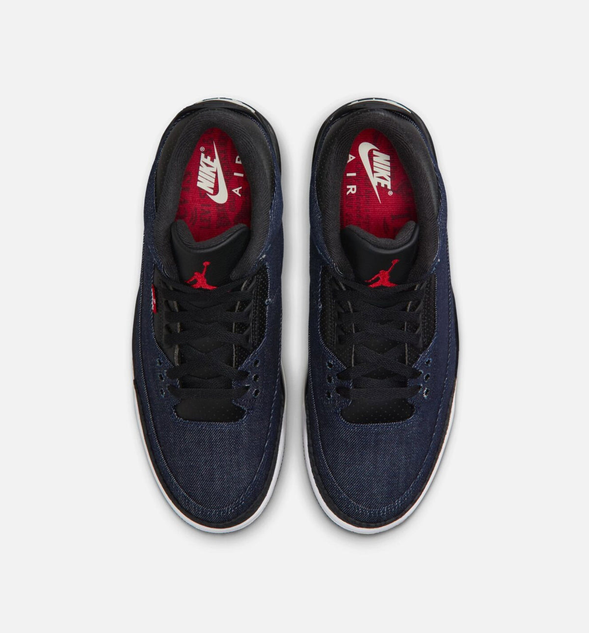 Air Jordan 3 x Levi's Men's Lifestyle Shoes - Denim/Black/Sail
