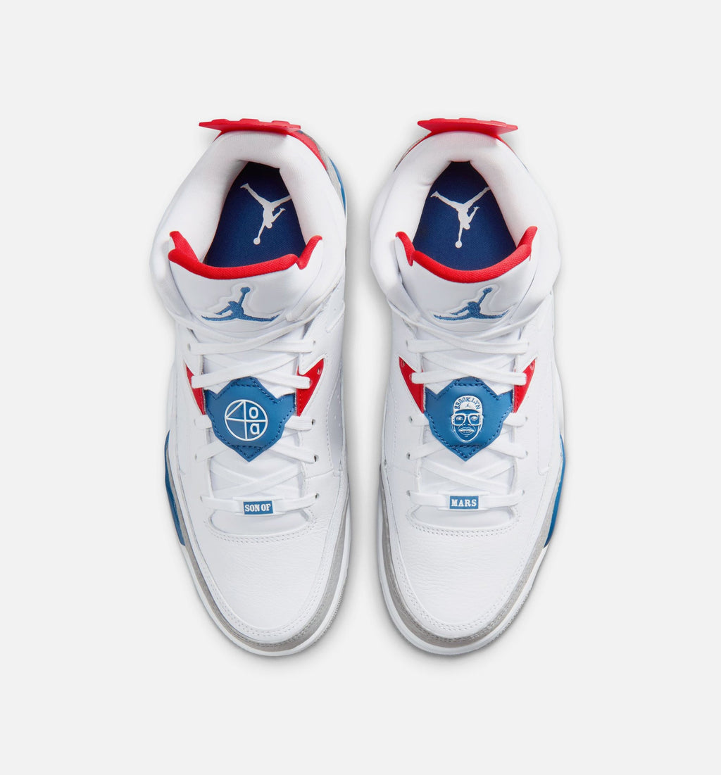 Son of Mars Low Men's Lifestyle Shoes - White/Varsity Red/Light Smoke Grey/True Blue