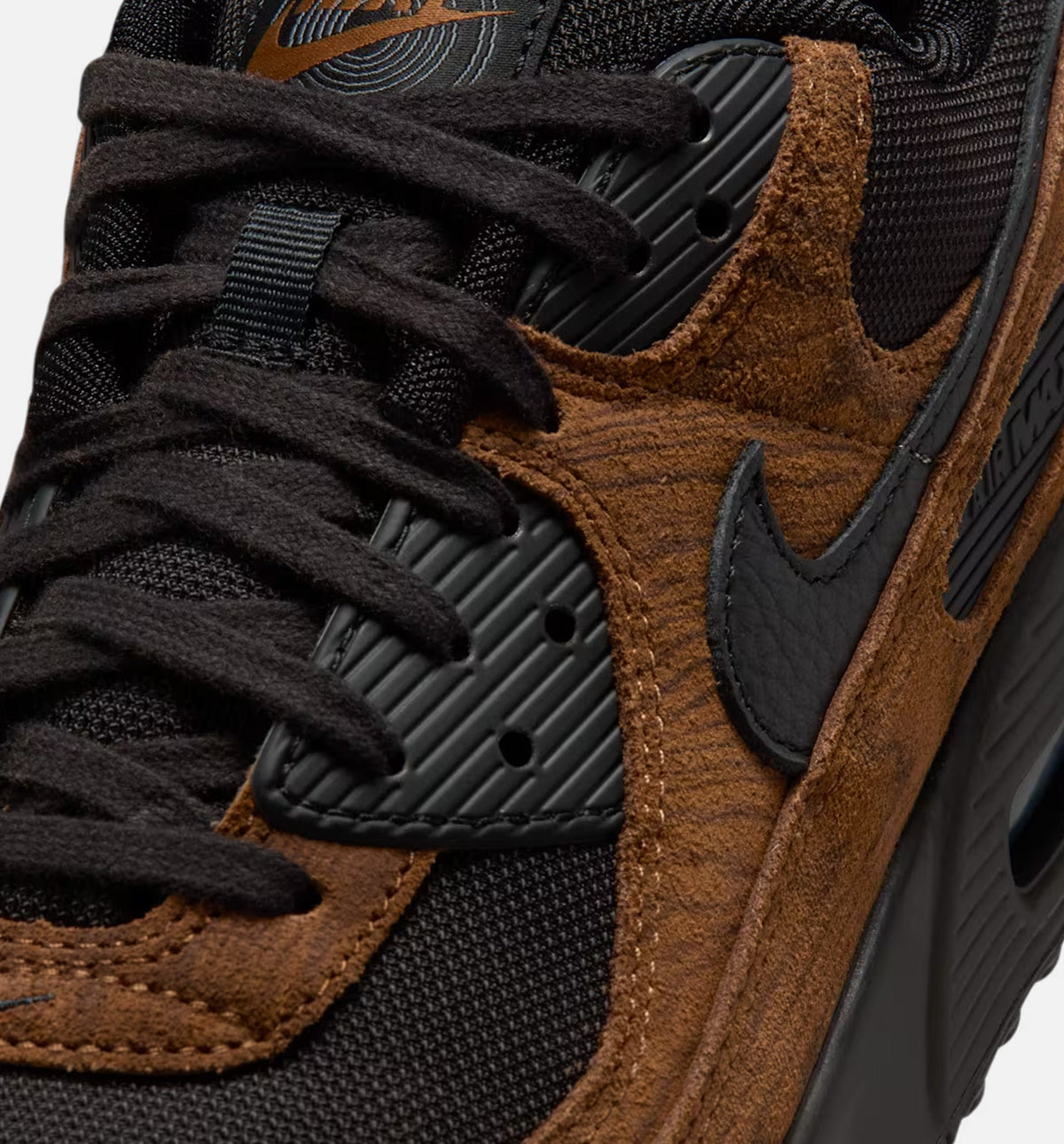 Air Max 90 Premium Men's Lifestyle Shoes - Light British Tan/Velvet Brown/Black